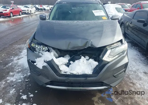 2019 Nissan Rogue Sv из США, поврежденный, VIN JN8AT2MV4KW381269